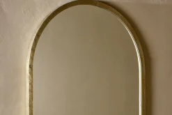 Murwara Arch Mirror - Antique Brass