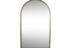 Murwara Full Length Arched Mirror - Antique Brass