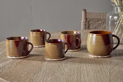 Naav Mugs - Mustard - Large (Set of 2)