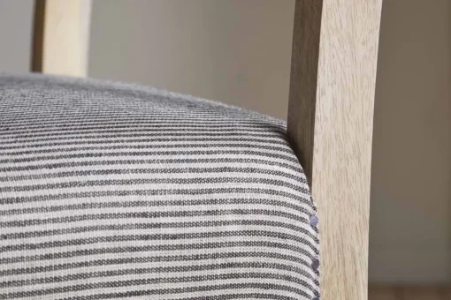 Nadeeka Linen Upholstered Counter Chair - Soft Grey