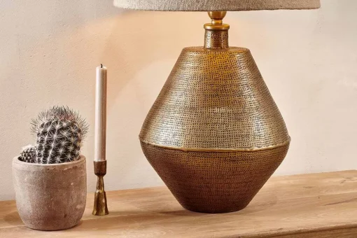 Nalgonda Lamp - Antique Brass - Large