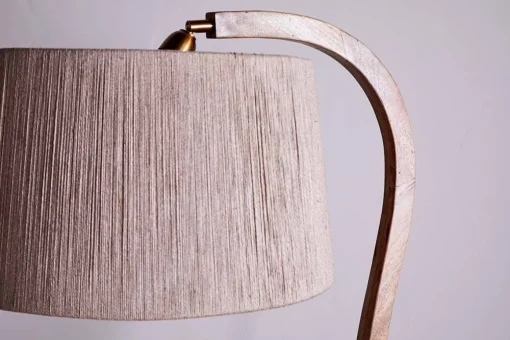 Namira Mango Wood Floor Lamp - Natural
