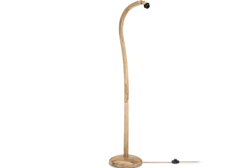 Namira Mango Wood Floor Lamp - Natural