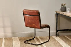 Narwana Leather Desk Chair - Aged Tan