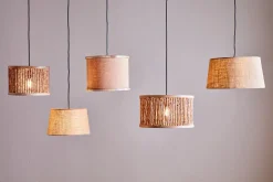 Neela Mango Wood Lampshade - Natural