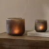 Nesda Tealight Holder - Frosted Black