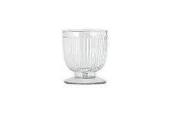 Nia Recycled Glass Candle Holder - Clear