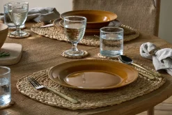 Nuwara Dinnerware Set  - Mustard (Set of 12)