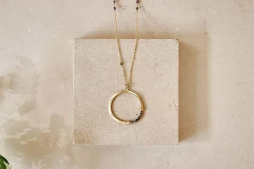 Obini Pyrite Necklace