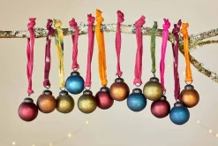 Oko Mini Baubles - Mixed Matt (Set of 12)