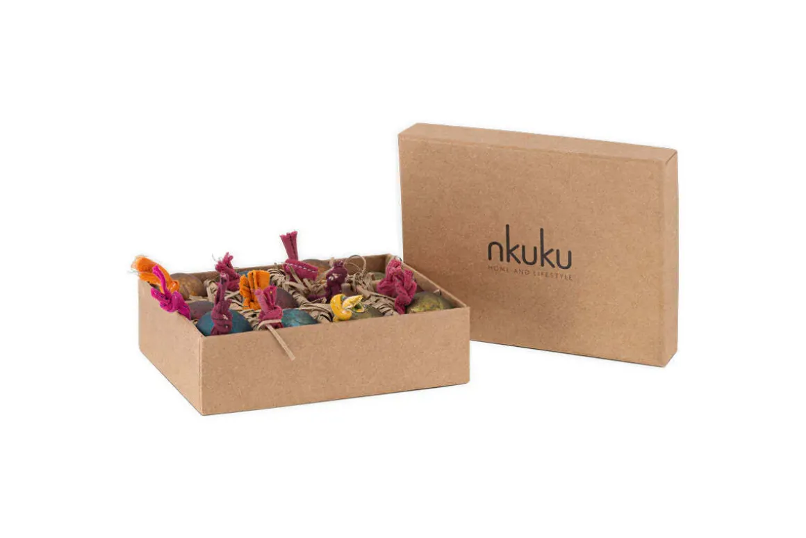 Oko Mini Baubles - Mixed Matt (Set of 12)