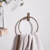 Olani Towel Ring - Antique Brass