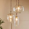 Otoro Statement Recycled Glass Cluster Pendant