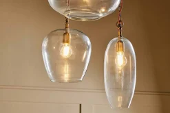 Otoro Statement Recycled Glass Cluster Pendant