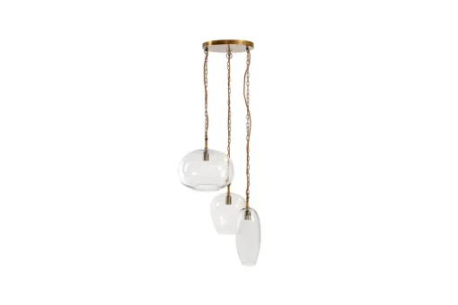 Otoro Statement Recycled Glass Cluster Pendant