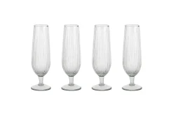 Otuba Champagne Flute - Clear (Set of 4)