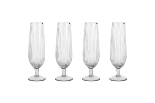 Otuba Champagne Flute - Clear (Set of 4)