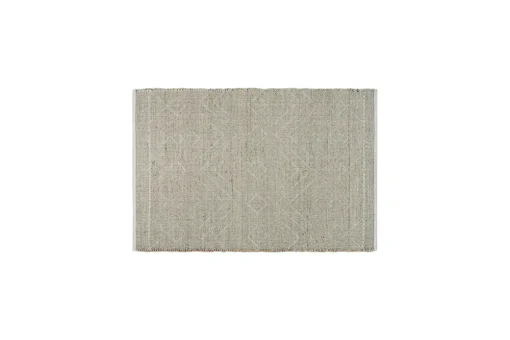 Prathal Cotton And Seagrass Rug - Natural & Black