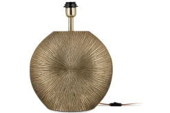Ramvas Etched Table Lamp - Antique Brass