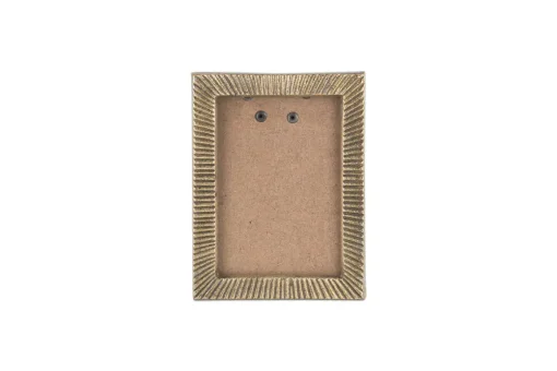 Ranoli Iron Etched Photo Frame - Antique Brass