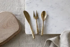 Roda Serving Set - Antique Brass (Set of 3)