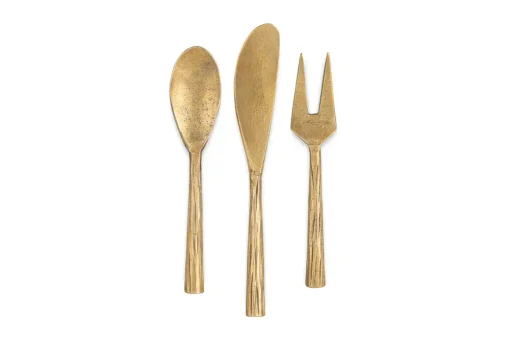 Roda Serving Set - Antique Brass (Set of 3)