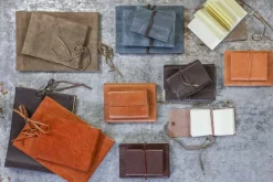 Rustic Leather Photo Album