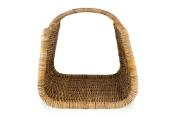 Sadra Rattan Log Basket - Natural