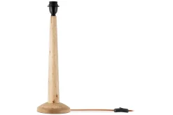 Sahar Mango Wood Table Lamp - Natural