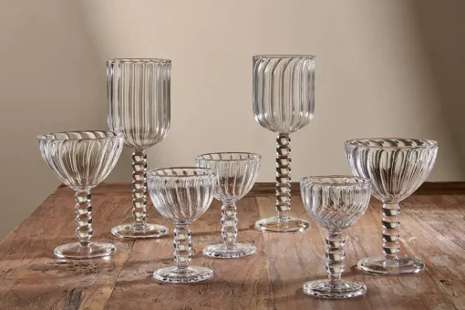 Santosa Wine Glass - Clear (Set of 2)
