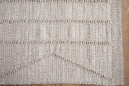 Shanti Wool & Cotton Rug - Natural