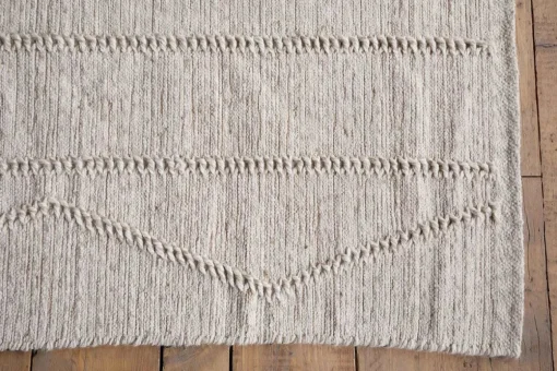 Shanti Wool & Cotton Rug - Natural