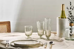 Sigiri Champagne Glass - Clear - (Set of 4)