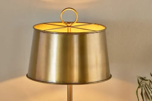 Siwan Table  Lamp - Antique Brass