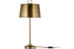 Siwan Table  Lamp - Antique Brass