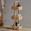 Sukha Mango Wood Storage Caddy - Natural