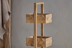 Sukha Mango Wood Storage Caddy - Natural
