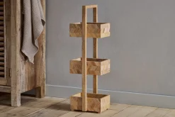Sukha Mango Wood Storage Caddy - Natural
