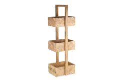 Sukha Mango Wood Storage Caddy - Natural