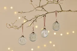 Sundara Baubles - Clear - (Set of 4)