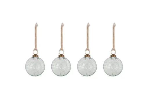 Sundara Baubles - Clear - (Set of 4)