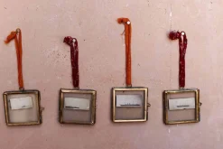 Tiny Kiko Frame Antique Brass (Set of 4)
