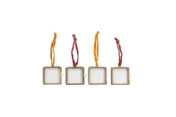 Tiny Kiko Frame Antique Brass (Set of 4)