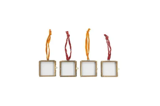 Tiny Kiko Frame Antique Brass (Set of 4)