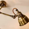 Tubu Brass Extendable Wall Light - Antique Brass