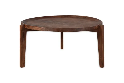 Umar Mango Wood Coffee Table - Dark Brown
