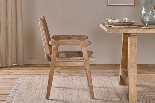 Vinay Woven Dining Chair - Natural