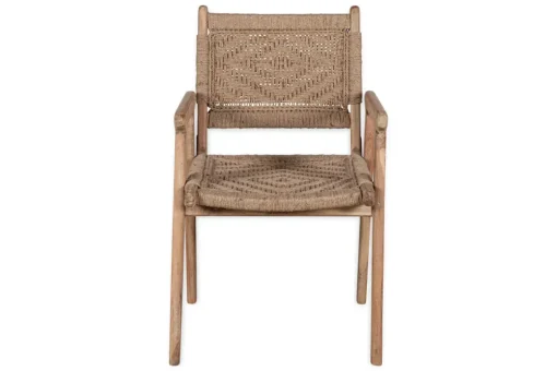 Vinay Woven Dining Chair - Natural