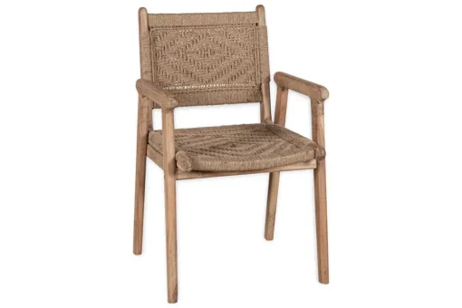 Vinay Woven Dining Chair - Natural