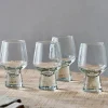 Visla Glass - Light Smoke (Set of 4)